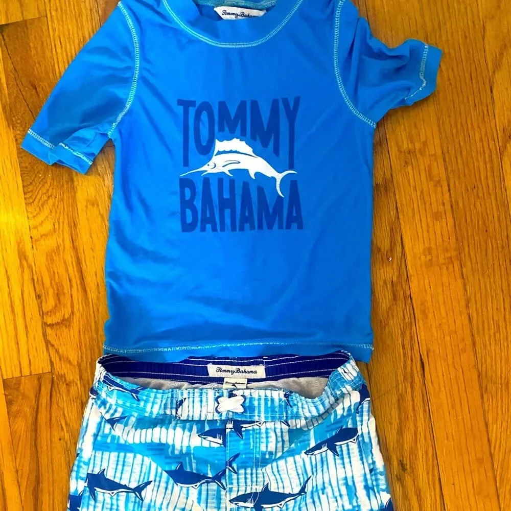 Boys Tommy Bahamas 2-piece swim suit